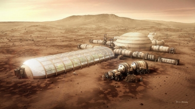 Как будет выглядеть марсианская ферма